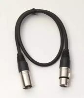 Rockcable RCL30180 D6 Кабель XLR/XLR, мама-папа. 60см