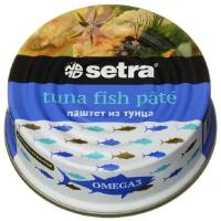 Паштет Рыбные консервы Setra из тунца, 80г 1 шт