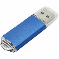 Флешка 4 Гб USB 2.0 SmartBuy V-Cut (синий)