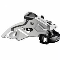 Shimano Переключатель передний Shimano Altus, FD-M370, ун. тяга, ун. хомут, цвет Серебристый