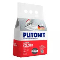 Затирка цементная Plitonit Colorit черная 2 кг