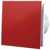 Вентс 100 Солид красный бесшумный вентилятор с обратным клапаном