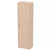 Офисный шкаф для одежды ШО-5 цвет дуб молочный 56/37/200 см