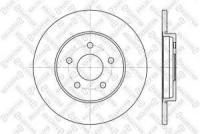 Диск тормозной задний Stellox 6020-2551-SX Ford: 4176921 4098427 Ford Mondeo Iii (B5y). Ford Mondeo Iii Clipper (Bwy)