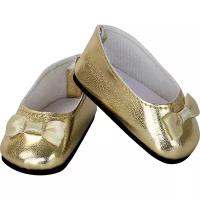 Petitcollin Gold ballerina (Золотые балетки для кукол 39-48 см)