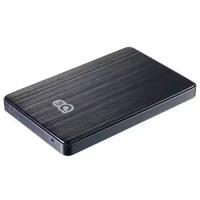 Внешний бокс 2.5" 3Q (USB3.0, для SATA HDD, Алюминиевый, Black) #3QHDD-T280M-BB