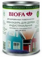 8101 Аквалазурь для дерева, индустриальная BIOFA (Биофа) - 8101 Белый, 10 л, Производитель: Biofa