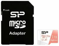 Карта памяти Silicon Power Superior A1 1TB Class 10 +SD-адаптер (SP001TBSTXDV3V20SP)