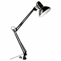 Настольная лампа на струбцине Arte lamp A6068LT-1BK Senior