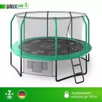 Батут UNIX Line SUPREME GAME 12 ft (green) UNIXLINE