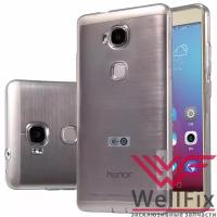 Силиконовый чехол для Huawei Honor 5X (GR5) белый (Nillkin)