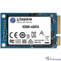 SSD жесткий диск MSATA 512GB KC600 SKC600MS/512G KINGSTON