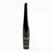 Жидкая подводка-ролл, глянцевая Черная Eyeliner Wheel 02 Shiny Black 1 мл. Provoc