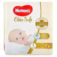 Huggies Подгузники "Huggies" Elite Soft 1 размер 84шт 2,3 кг