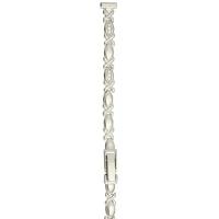 Серебряный браслет Platinor-Чайка П016096 с фианитом, Серебро 925°, размер 15,5