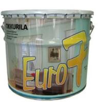 Tikkurila Тиккурила Euro 7 краска матовая белая 9л