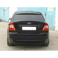 10891 Ford Спойлер на заднее стекло Ford Focus 2 / Focus 2 ReStyling, седан