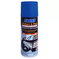 Краска аэрозольная Abro защитная на полимерной основе удаляемая синяя 397 г ABRO PR-555-BLU | цена за 1 шт
