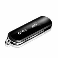 USB Flash Drive 32Gb - Silicon Power LuxMini 322 Black SP032GBUF2322V1K