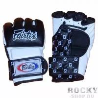 Перчатки для смешанных единоборств Fairtex, M Fairtex Красный/черный