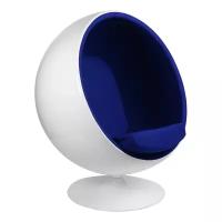 Кресло Eero Aarnio Style Ball Chair синяя ткань