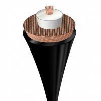 Кабель 2хRCA "тюльпан" (m-m), стерео, 3.0 м, позолоченные контакты, черный, Avinity