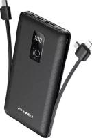 Аккумулятор AWEI P8K 10000 mAh Black