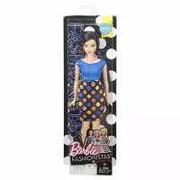 Кукла Barbie Игра с модой, в горошек, 28 см, DVX73