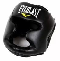 Шлем Боксерский Закрытый Мма Everlast Martial Arts Pu, Черный, L-Xl