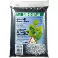 Dennerle Грунт черный кварцевый гравий, Kristall-Quarz Diamond Black, 1-2мм