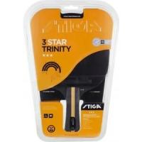 Ракетка для настольного тенниса Stiga Trinity WRB 3***, арт. 1213-3616-01, трениров, накл. 2,0 мм ITTF, конич. ручка