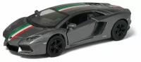 Легковой автомобиль Kinsmart Lamborghini Aventador LP700-4 раскрашенный 1:38