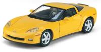 Модель машины Kinsmart Chevrolet Corvette Z06, 2007 года, инерционная, 1/36 KT5320W