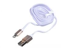 Кабель Lightning, USB для Apple iPhone 5, 5C, 5S, 6, 6, 7 Plus, Metal color