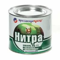 Эмаль быстросохнущая по металлу и дереву НЦ-11, 1,8 кг