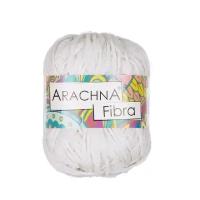 Пряжа ARACHNA "Fibra" 100% полиэфир 50 г 200 м ± 12 м №01 белый