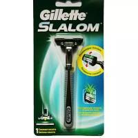 Станок для бритья мужской Gillette Slalom + 1 кассета