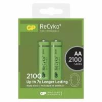 Аккумуляторы GP ReCyko+ AA 2100 mAh (GP210AAHCE-2GBE2)