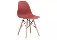 Стул деревянный Eames PC-015 bordeaux Woodville