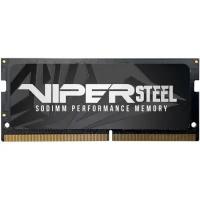 Оперативная память Patriot Memory SO-DIMM DDR4 16Gb 2666MHz pc-21300 Viper Steel (PVS416G266C8S)