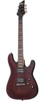 Schecter OMEN-6 WSN Гитара электрическая, 6 струн, корпус липа, гриф клен, лады 24XJumbo, лесной оре