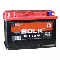 Аккумулятор BOLK AB 750 прямая полярность 75 Ач