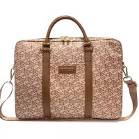 Guess Сумка Guess G CUBE Bag для ноутбуков 15-16 дюймов, коричневая