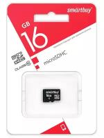 Карта памяти SmartBuy microSDHC 16GB Class 10