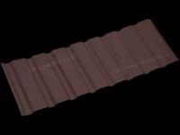 Профнастил НС20-1100 эконом шоколадно-коричневый