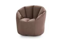 Кресло-пенёк Hoff Зефир,80х95х80 см,цвет светло-коричневый