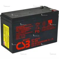 Аккумулятор CSB GP-1272 (12В, 7.2Ач, 28Вт/Эл / 12V, 7.2Ah, 28W / вывод F2) (RBC-2)