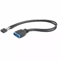 Переходник Cablexpert Внутренний USB2 - USB3 кабель, 9pin/19pin, 0.3m CC-U3U2-01 (083867)