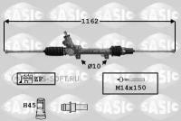 SASIC 7170021 Рейка рулевая CITROEN BERLINGO/PEUGEOT PARTNER 96 c ГУР