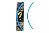 Наклейка на колесо 18 MONSTER ENERGY (синяя,светоотражающая) GJCT